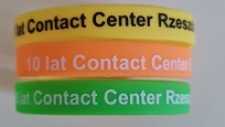 Opaski silikonowe Contact Center Rzeszów